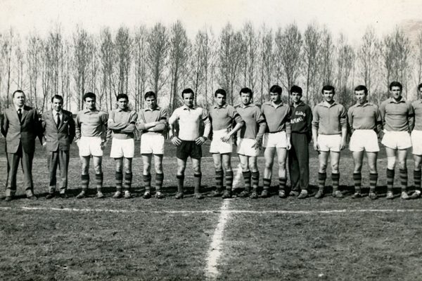 AC GIBO Montagnana 1962-63 – Pesce all, Moro, Mantoan, Castellin, Fioravanti, Mantoan, Beggiato, Solato, Caldiron, Boselli, Squarcina, Bigardi, Brangian, Dall’Angelo, Zanetti.